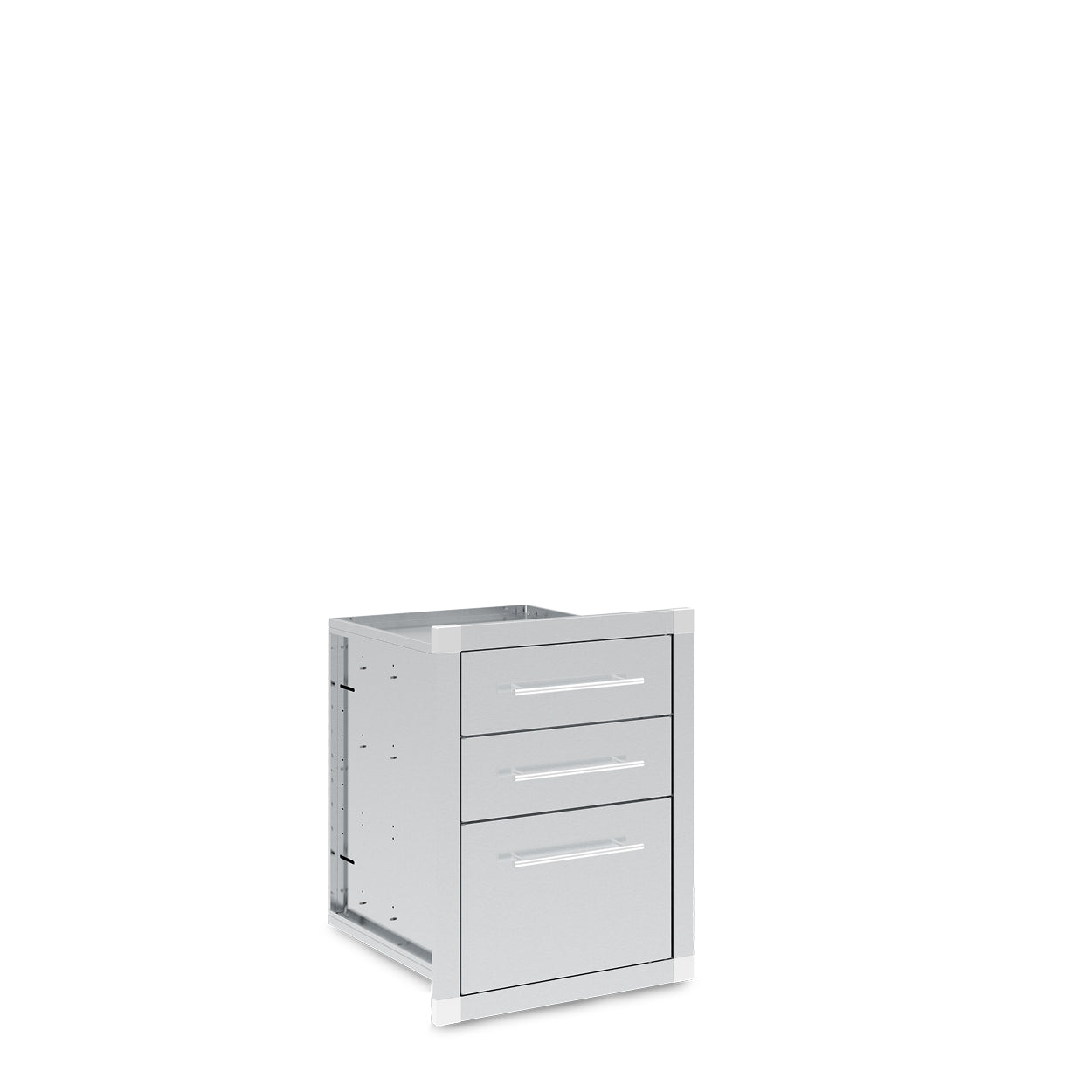 Enclosed 3 Drawer Assembly
