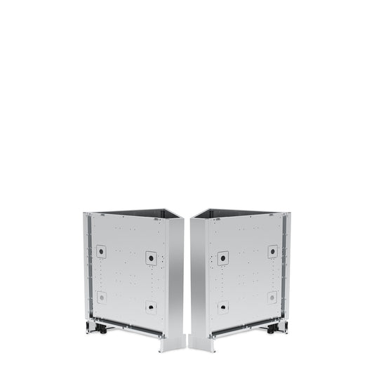 45º x 2 - Corner Stainless Steel Cabinet