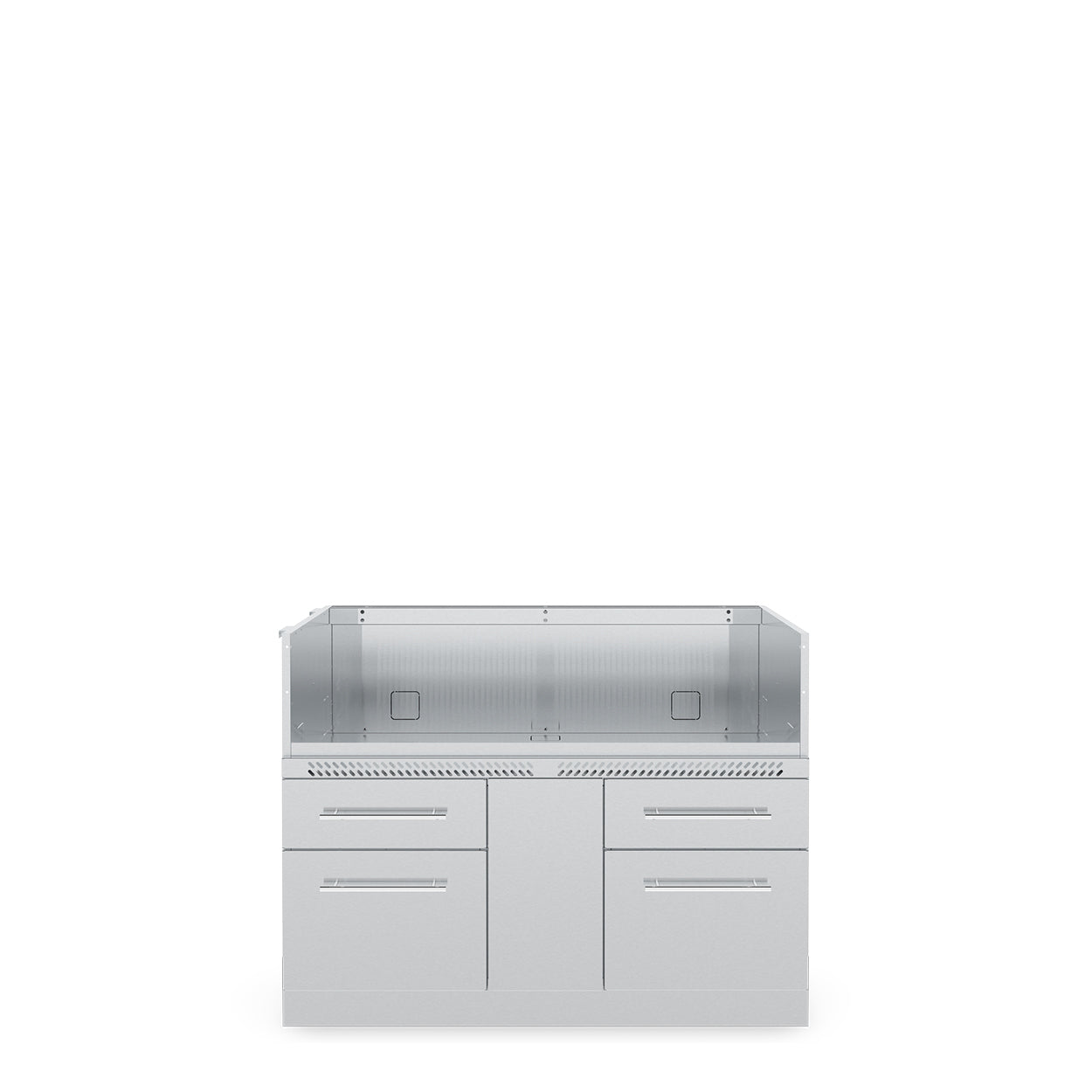 6 Burner Stainless Steel Cabinet